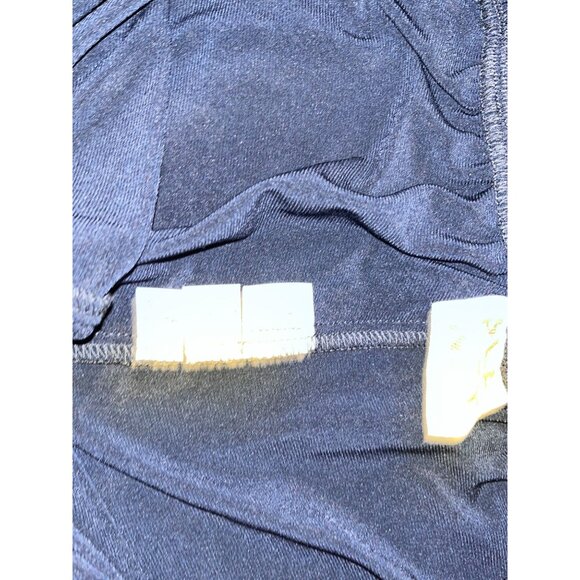 Planet By LAuren G Navy Blue High Rise Wide Leg Palazzo Pants Stretch Women OS - Picture 6 of 9